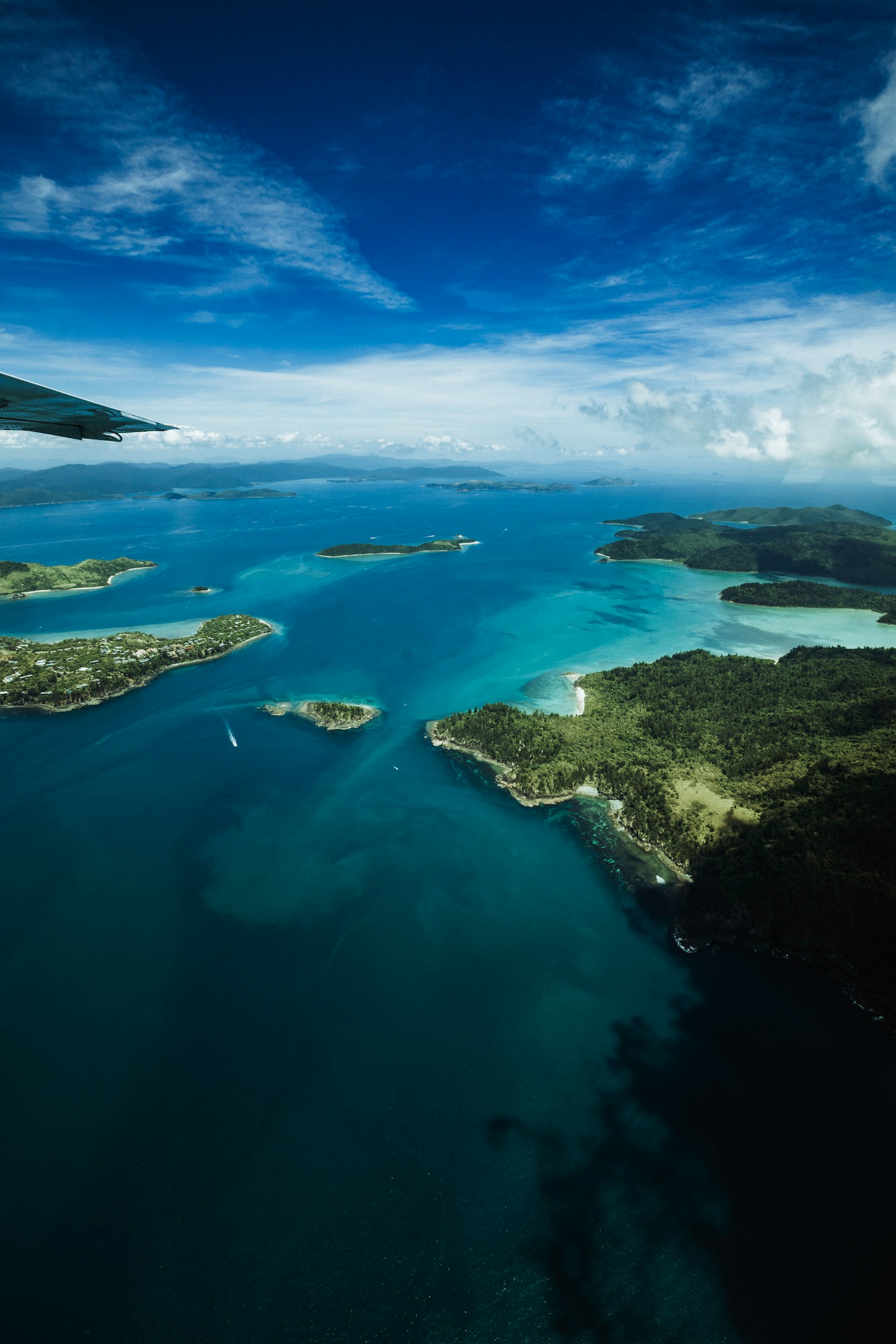 Aerial view of Vanuatu
